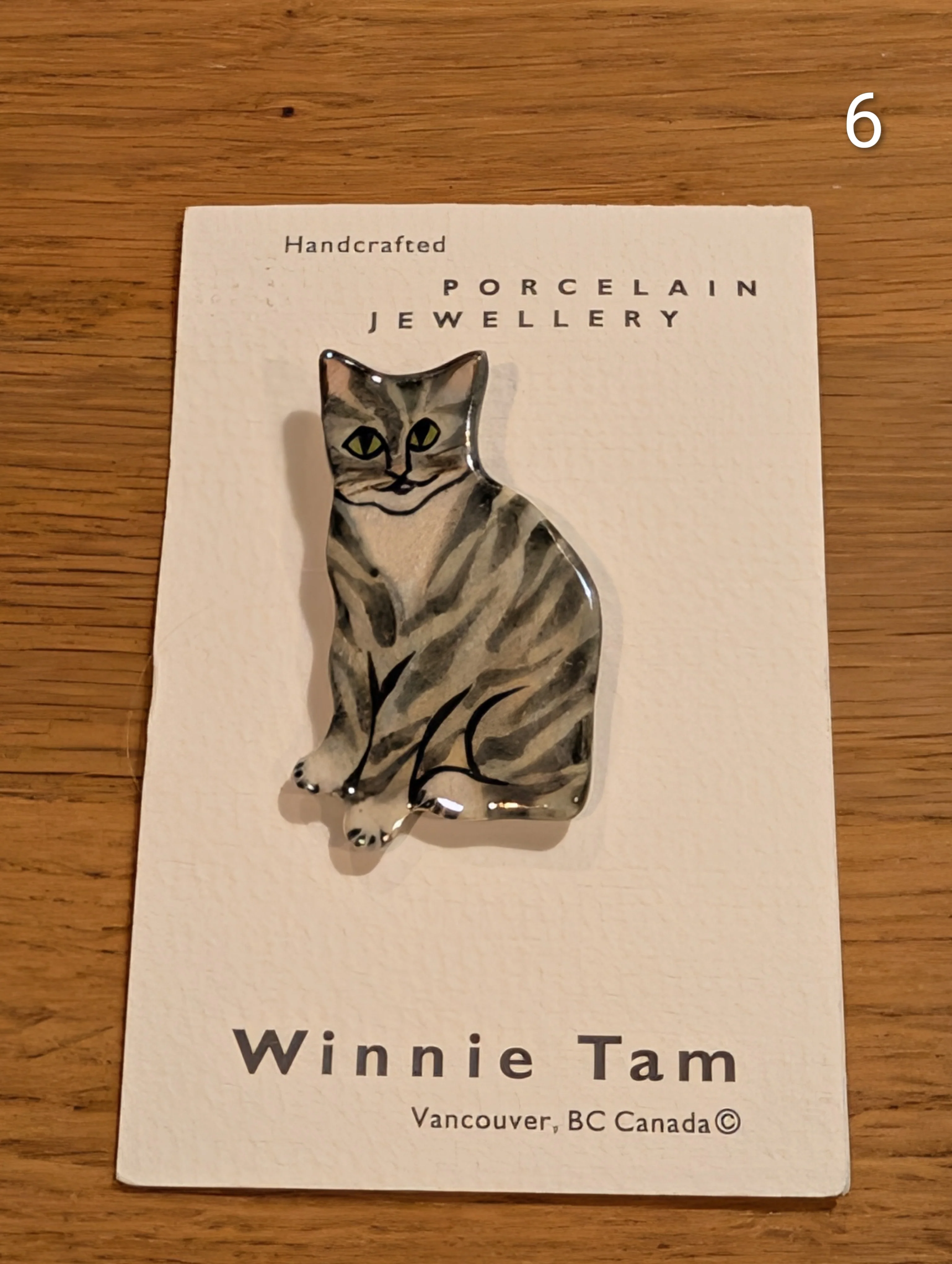 Cat Pins - 6 Unique Designs - Image 6