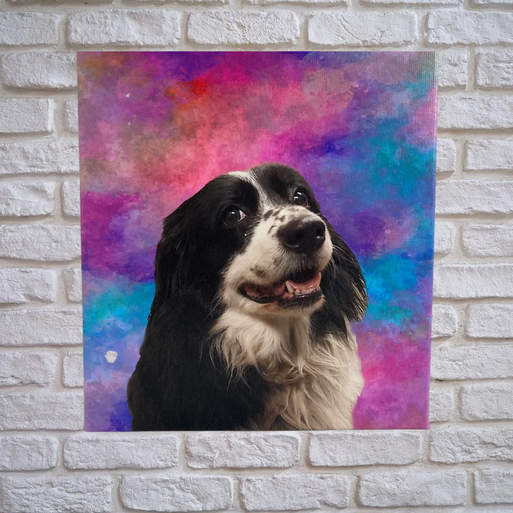 Custom Pet Cut-Out Canvas Print - Image 5