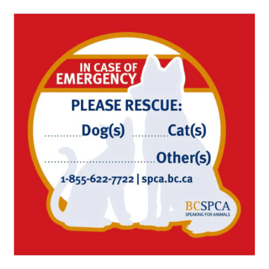 Emergency Sticker - Image 3