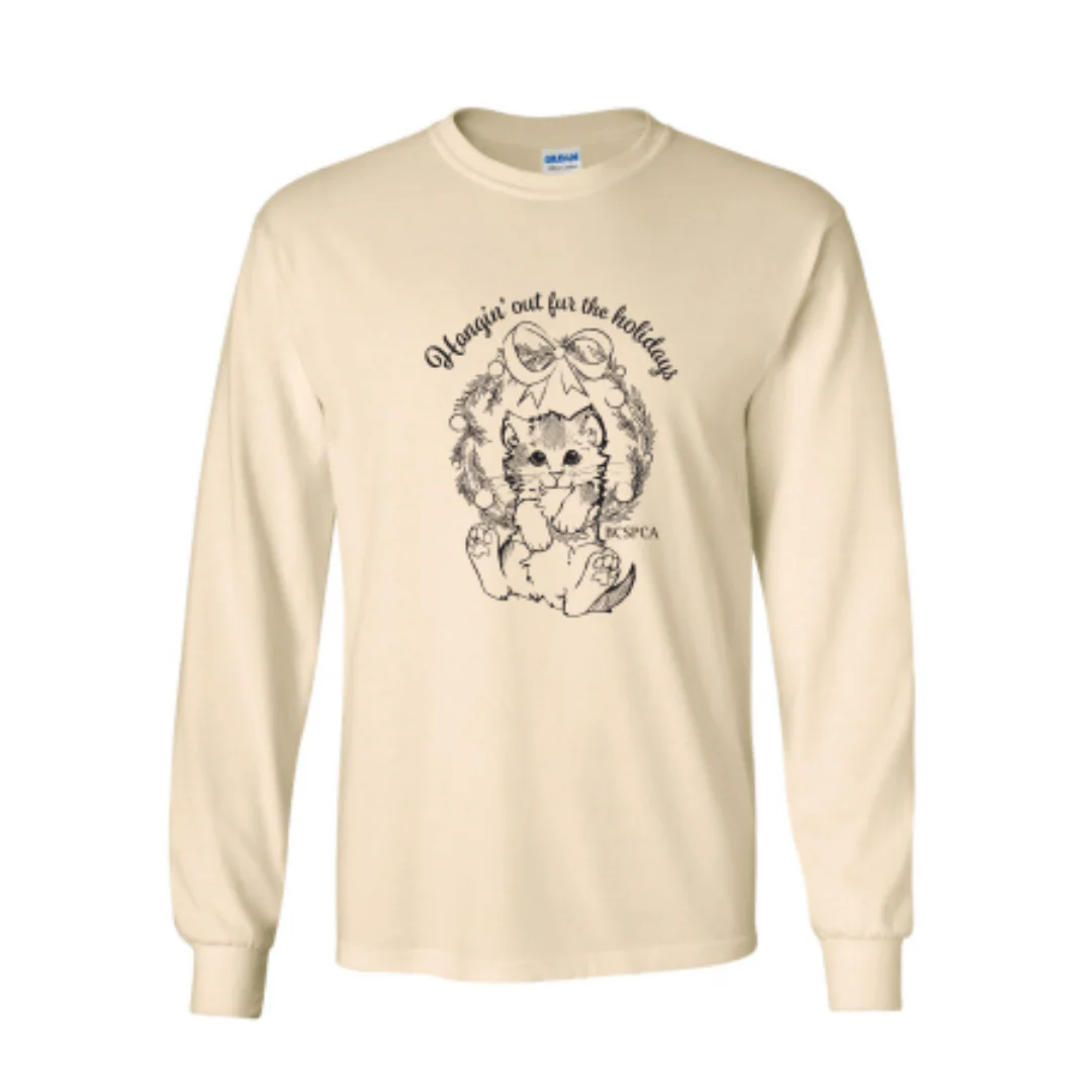 Hangin' out fur the holidays - Long Sleeve - Image 3