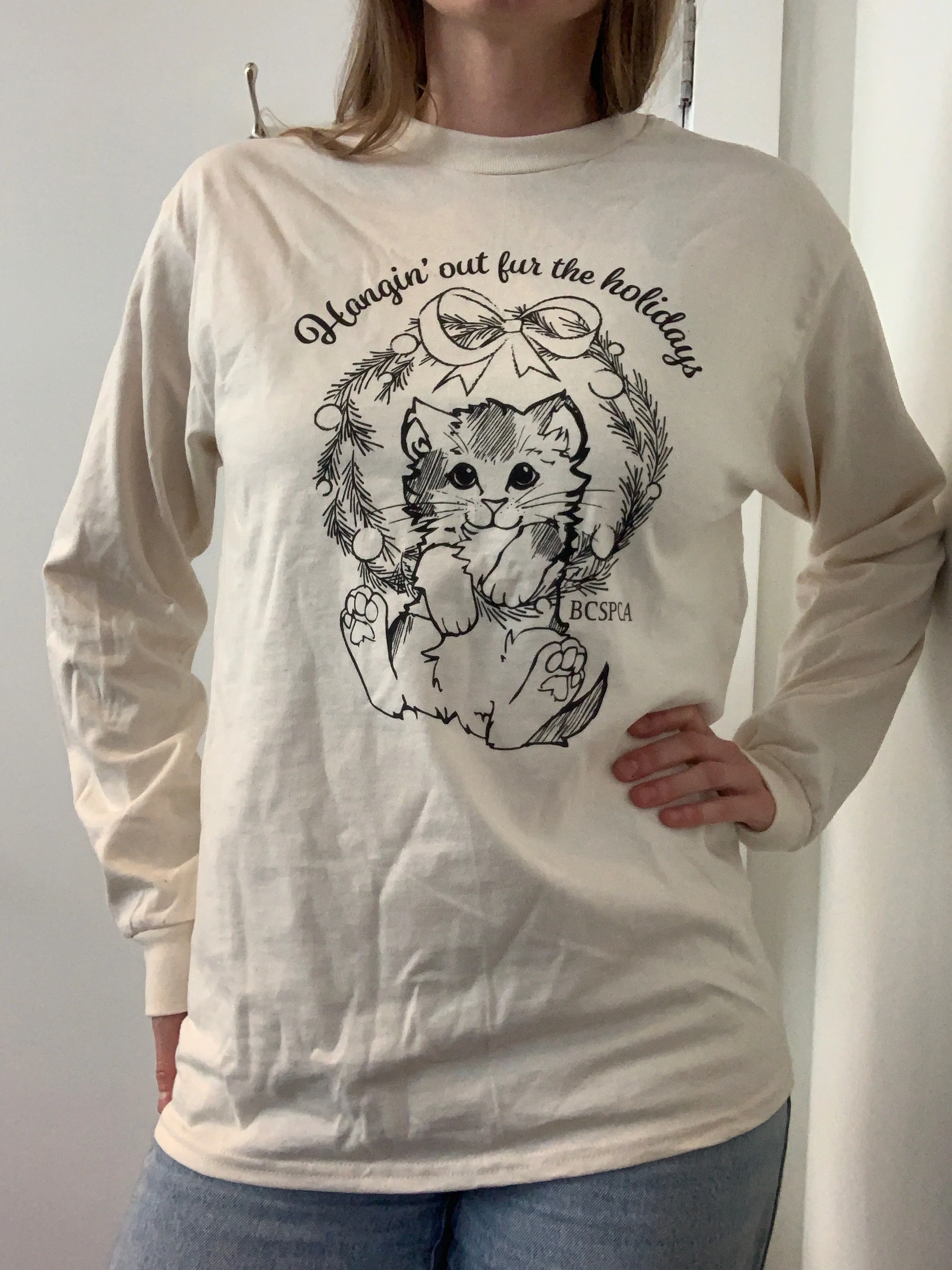 Hangin' out fur the holidays - Long Sleeve - Image 4