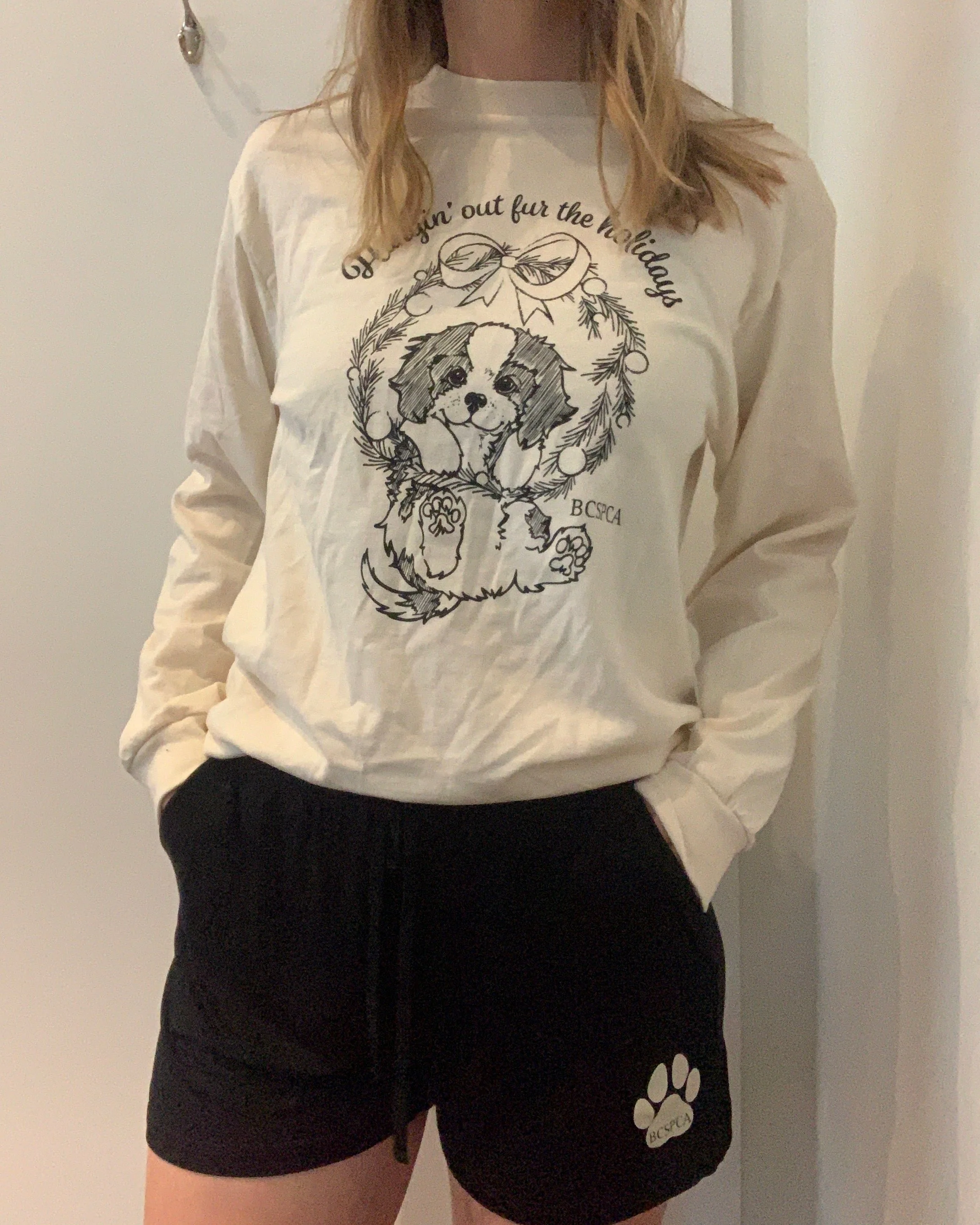 Hangin' out fur the holidays - Long Sleeve - Image 5