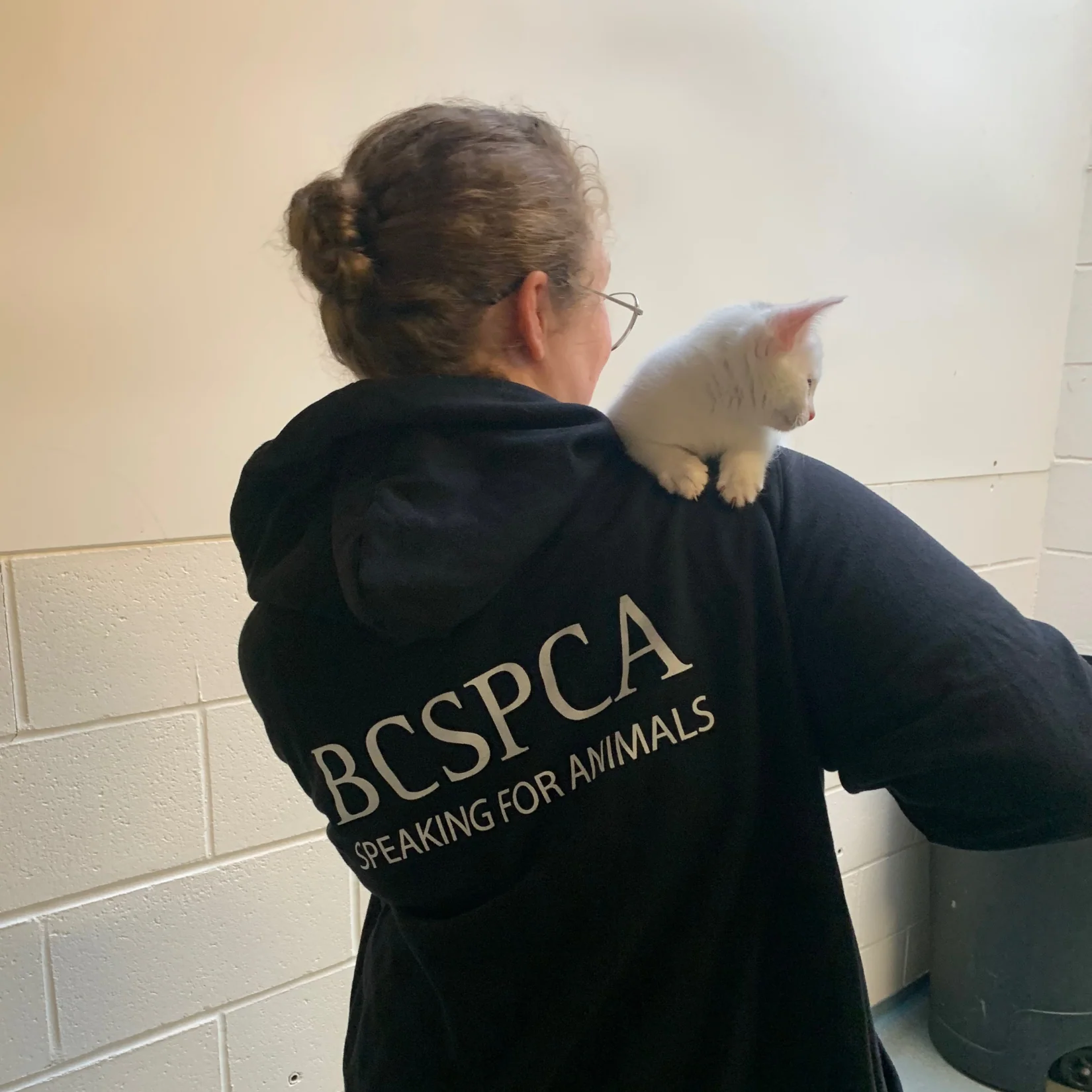 Speaking for Animals - Unisex Zip Up Hoodie - Image 3