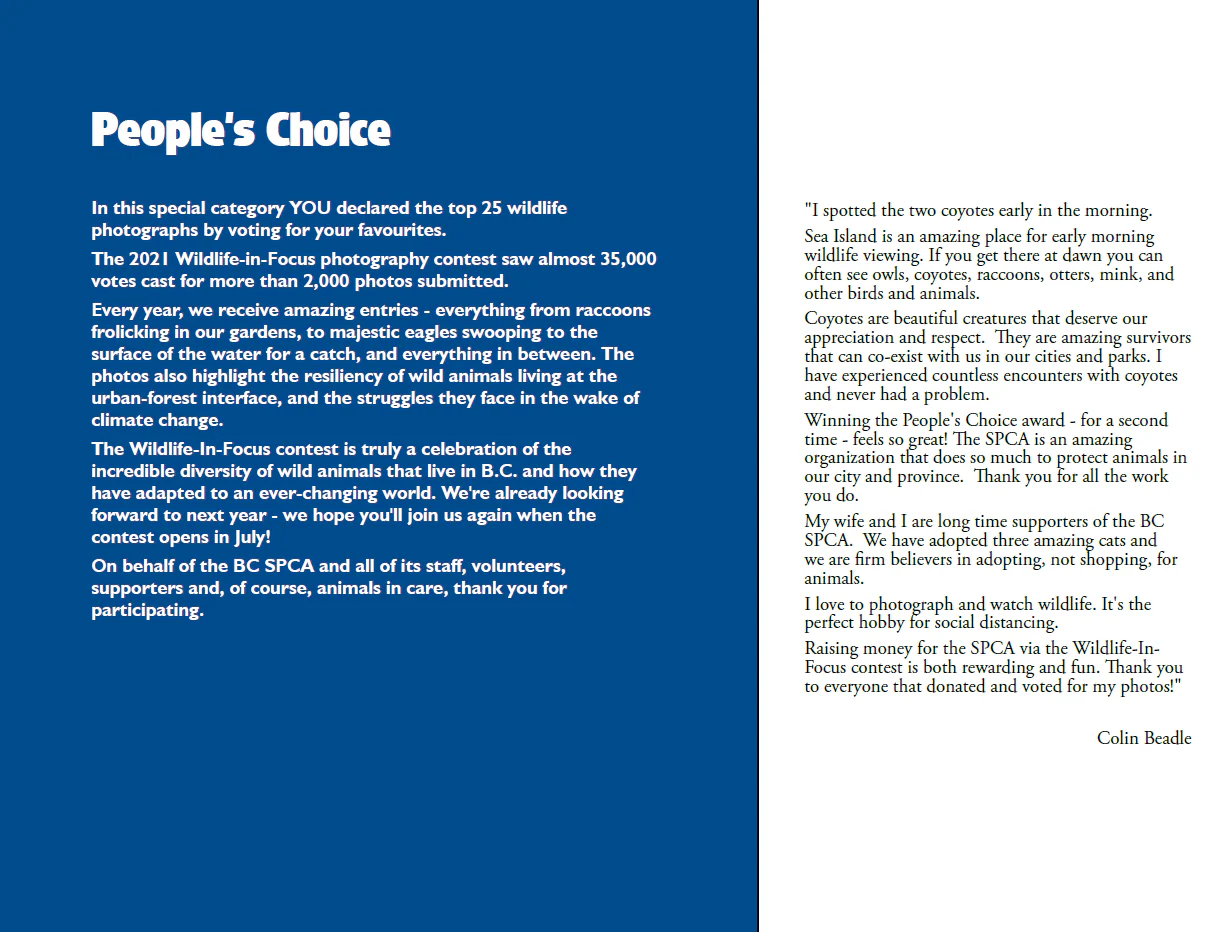 For the Love of Wildlife - Photo Book - Image 3